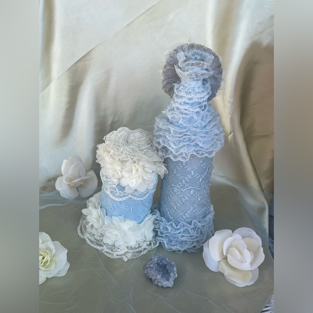 Hand Crafted “Awareness Of The One Gypsy Bottle & Jar Set” - Picture 3 of 14